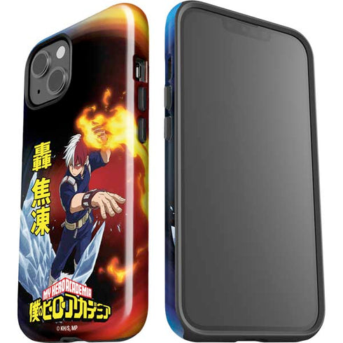 My Hero Academia Shoto Todoroki Season 4 iPhone 15 Impact Case